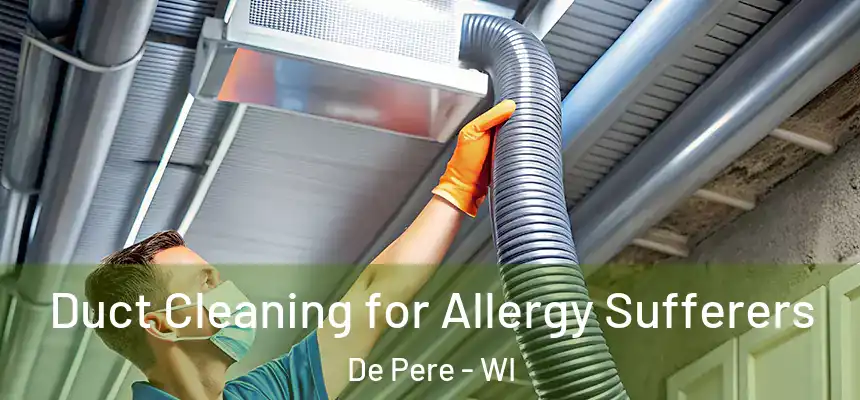 Duct Cleaning for Allergy Sufferers De Pere - WI