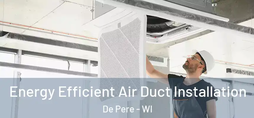  Energy Efficient Air Duct Installation De Pere - WI